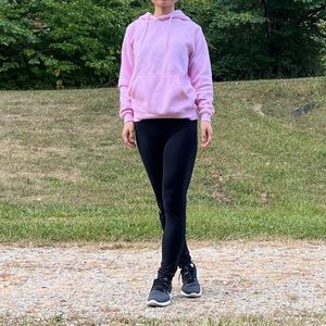 Pretty Little Thing Baby Pink Oversized Sweat Hoodie